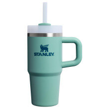 STANLEY Quencher H2.0 Becher mit Griff und Strohhalm 14 oz | Flowstate 3-Positionen-Deckel | Becherhalter-kompatibel
