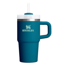 STANLEY Quencher H2.0 Becher mit Griff und Strohhalm 20 oz | Flowstate 3-Positionen Deckel