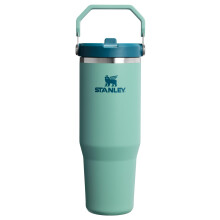 STANLEY IceFlow 2.0 Vaso con Asa 30 oz | Tapa Con Rosca y Pajita | Botella de Agua a Prueba de Fugas | Acero Inoxidable