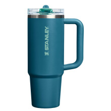 STANLEY Quencher ProTour Taza con Pajita 30 oz | Tapa a Prueba de Fugas y Asa | Compatible con Porta Vasos