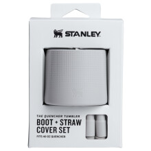 STANLEY Funda Antideslizante y Tapa para Sorbete | Protector de Silicona para Vaso de 40 oz con Asa
