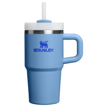 STANLEY Quencher H2.0 Becher mit Griff und Strohhalm 20 oz | Flowstate 3-Positionen Deckel | Becherhalter-kompatibel