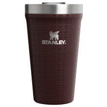 STANLEY Taza Diaria 16 oz | Tapa de Bebida a Presión | Taza de Bebida, Café y Cóctel | Vaso de Vino de Acero Inoxidable Aislado | Sin BPA |