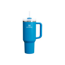 Stanley Quencher Tumbler with Straw 1.18 Lt - Azure