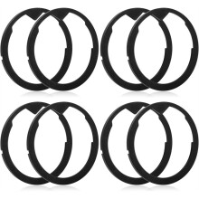 Upper Burr Rubber Seal Replacement for  Barista Espresso Machine, Silicone Seal Gasket Parts,8 Pack