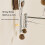 No-Drill Rotating Suction Hooks - Strong Hold, Easy Wall Installatio, Wall Mounted Adjustable with 5 Hooks for Bathroom 6