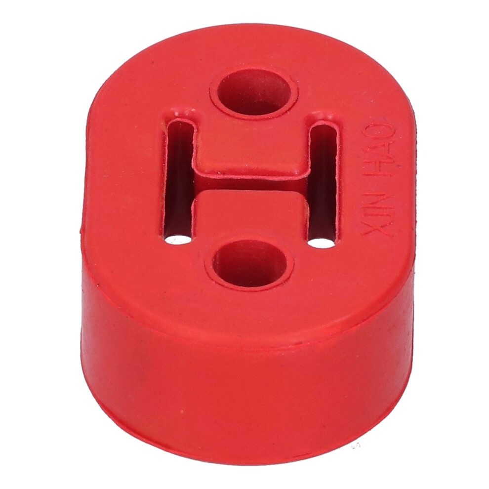 Polyurethane 2ÂHole Muffler Hanger Universal For Auto Exhaust Pipe Fittings Red 3071391462255