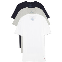 Tommy Hilfiger Heren Katoenen Classic 3-Pack Crewneck Onderhemden