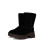 UGG UGG Women's Classic Short New Heights Boot, Black, 9 1
