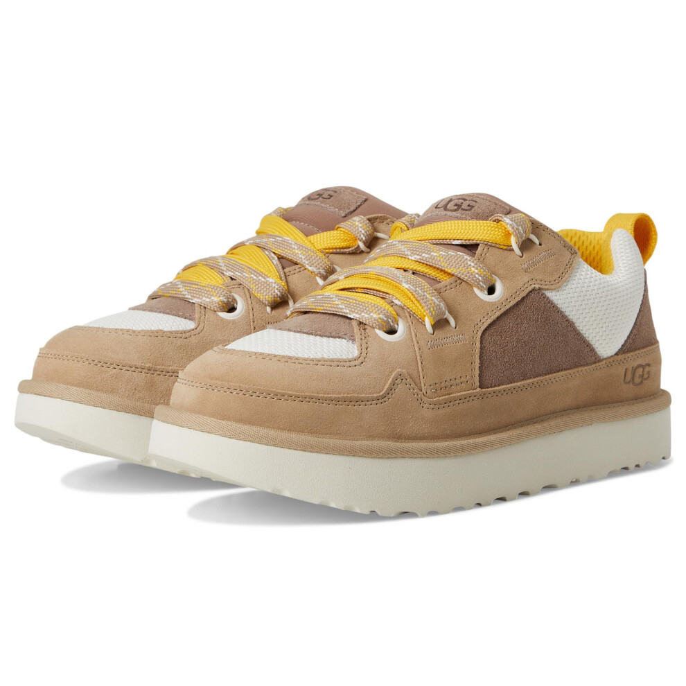 Ugg Men's Lo Lowmel Sneaker, Mustard Seed/Summer Wheat, 11