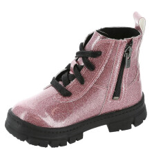Bota UGG Unisex Infantil Ashton con Lazo, Purpurina Rosa, 6 Niños Grandes
