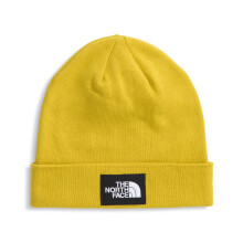 The North Face Dock Worker Beanie Riciclato | Berretto Invernale Cuffiato Unisex, Dijon Giallo, Taglia Unica