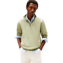 Tommy Hilfiger Herren InTechno Quarter Zip, EARTH SAGE Medium