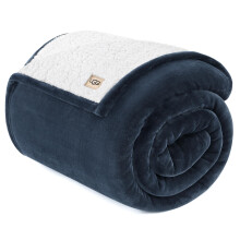 Manta UGG Nita Twin/Twin XL de Forro Suave y Acogedora, 60 x 90 pulgadas