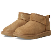 Botas UGG Kids' K Classic Ultra Mini Dazzle, Castaño, 5