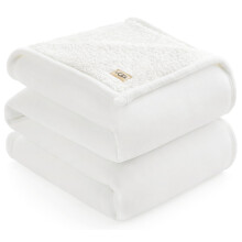 Manta UGG Nita Full/Queen Fleece Reversible Suave y Cálida para Cama y Sofá