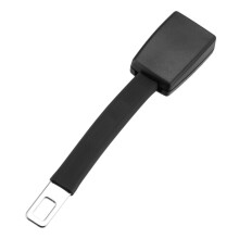 20cm Car Safety Belt Extender Lightweight, Durable Black Seatbelt Extender