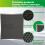 SV03096 Air Exchanger Filter,2Pack HRV Filter Replacement for Broan ERV100HC, HRV100H Ventilation Air Systems 3