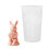 Moules à bougies en Silicone en forme de lapin, de qualité 1