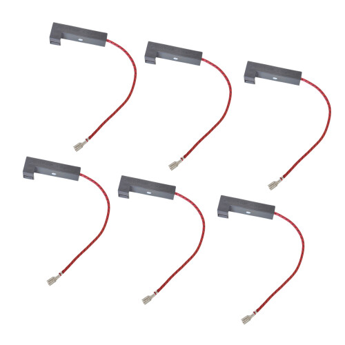 6PCS Microwave Oven High Voltage Fuse 5KV 0.8A Plastic-800mA