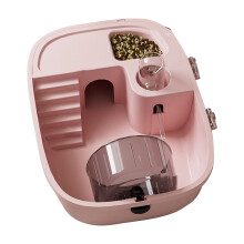 Grande cage pour hamster avec biberon, maison d'activités pour hérissons, gerbilles et petits animaux de compagnie – Usage intérieur/extérieur