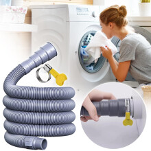 1/2" RV-rioolslangset, duurzaam en lekvrij, verstelbare adapter, draagbaar en ruimtebesparend – compatibel met campers, caravans en trailers