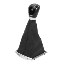 Gear Shift Dust Cover for Ford Focus MK2 2005-2011 PU Leather Black