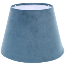 Modern Lamp Shade Velvet Blue 1Pack