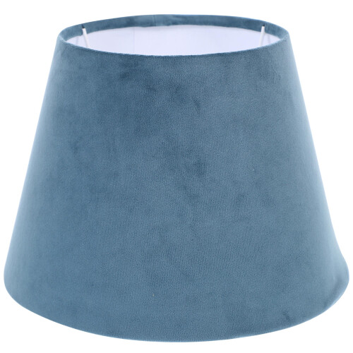 Modern Lamp Shade Velvet Blue 1Pack