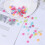 Star Shaped Beads Plastic 200Pcs 0.2 x 0.4in 3