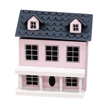 Miniature Dollhouse Villa Model Kit 1/12 Scale Grey Exterior