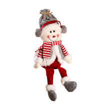 19Inch Snowman Doll Large Christmas Decorations for Home Window Display Holiday Scene Setup and Festive Ornaments