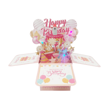 Greeting Card Display Stand Valentine's Day 3D Love Owl