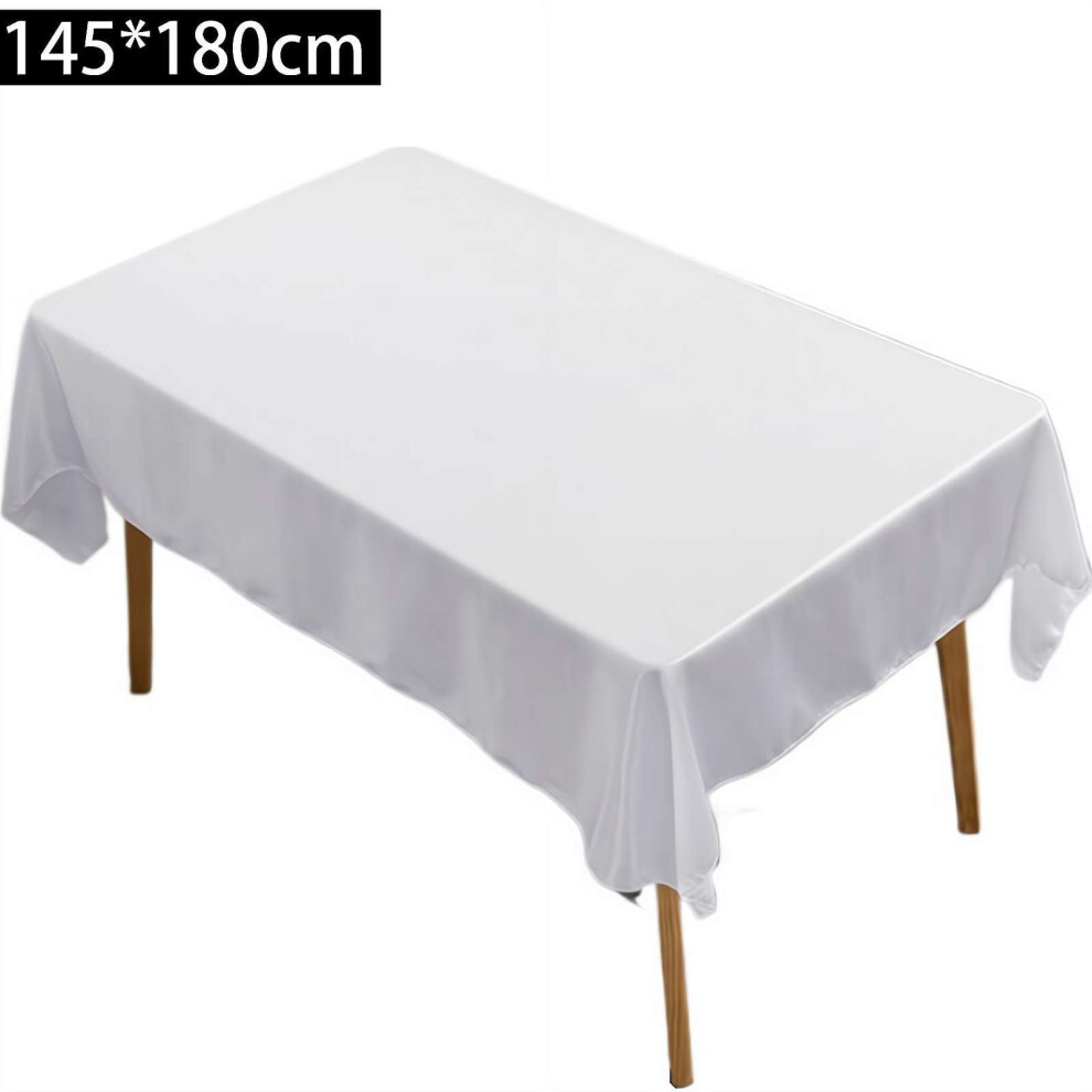 Solid color rectangular smooth section cloth tablecloth