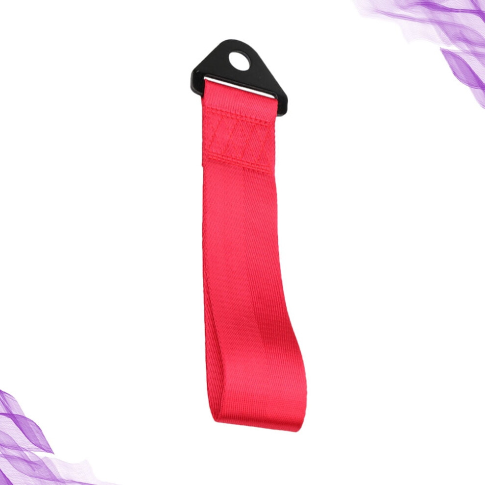 Worgeous Car Hauling Rope Car Modification Personality Trailer Rope Towing Hook Rope (Red) Red 9448483983501