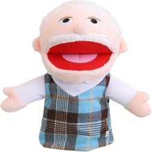 Family Hand Puppets for Role Play and Education