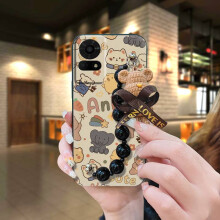 Phone Case Compatible with TCL 50LE/T510SPP – Soft Anti-knock, Waterproof, Silicone Cartoon Bear Design, Skin-Friendly & Dirt-Resistant