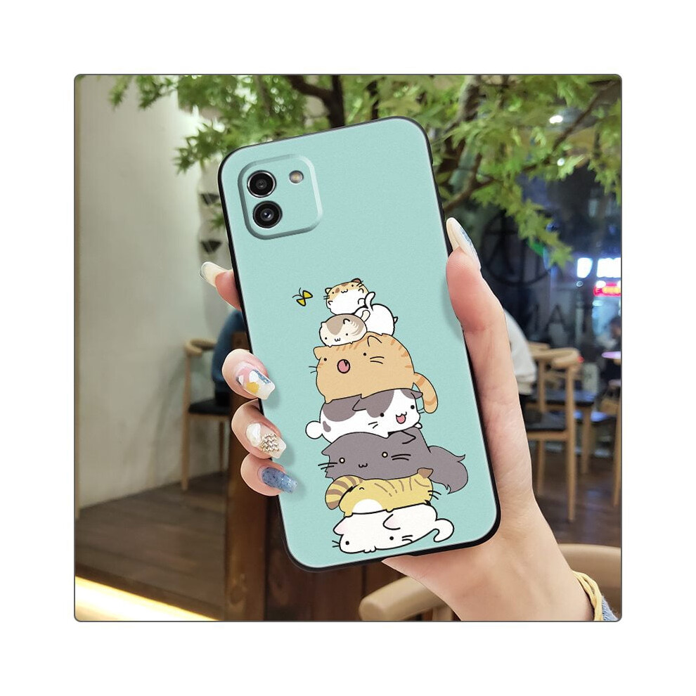 Phone Case Compatible With Samsung Galaxy A03 Global/Sm-A035f Â Cartoon, Waterproof, Shockproof, Dirt-Resistant Tpu Cover 9448483986915