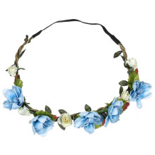 Boho Flower Crown Headpiece for Brides, Bridesmaids & Flower Girls – Compatible with Wedding & Festival Events