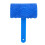Wood Grain Paint Roller Tool with Handle for DIY Wall Decoration, Blue 1