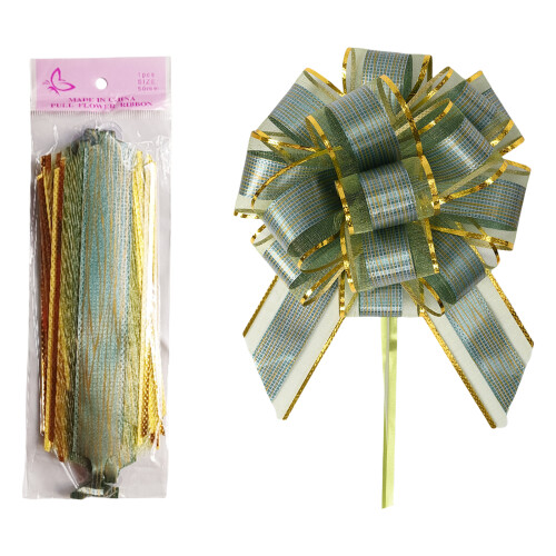 20 Pieces Pull Bows Wrapping Pull Bows Ribbon Pull Bows for Christmas Wedding Basket Bows Multicolor