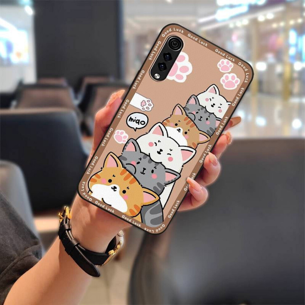 Lg Velvet 4G/5G Phone Case Â Soft Tpu Graffiti Cartoon Full-Wrap, Dirt-Resistant, Shockproof & Waterproof 9448483989220