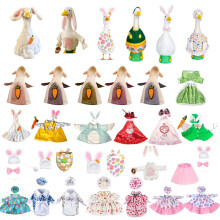 Costume da coniglietto pasquale per oca da portico, design per oca da 23 pollici