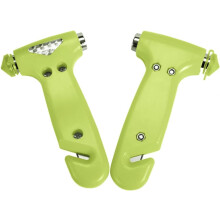 2-Pack Car Safety Hammer with Window Breaker & Seat Belt Cutter, Glow-in-Dark Emergency Escape Tool, Compatible with All Vehicles