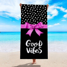 Beach Towel Quick-Drying Towel Microfiber Bath Towel Double-Sided Velvet Quick-Drying Printing Swimming