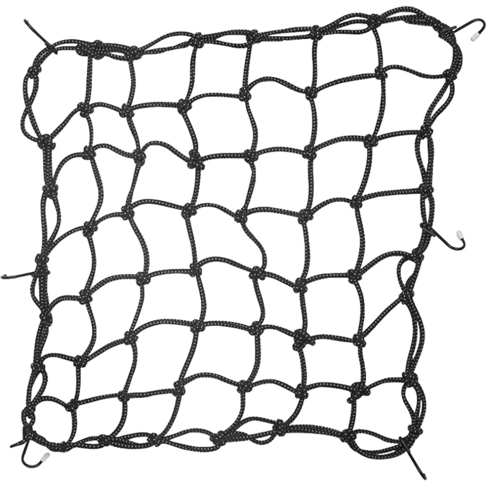 1 Set Of Heavy-Duty Bike Cargo Net Elastic Motorcycle Mesh Net Luggage Bungee Cord 9448483445405