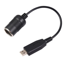 USB Car Port Adapter for 12V Power Supply