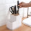 Multifunction Kitchen Storage Rack Plastic Draining Inserted Block Organizer Cutlery Holder for Chopsticks Spoons 1