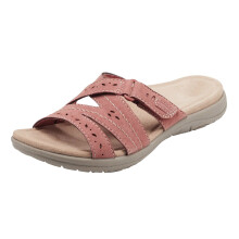 Women's Leather Platform Wedge Sandals, Open-Toe Flip-Flops, Large Size 8.5, Beach & Outdoor – Compatible with Summer Styles