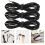 4 Pcs Auxiliary Cord Stereo Audio Cable Amp Headphone Black 1